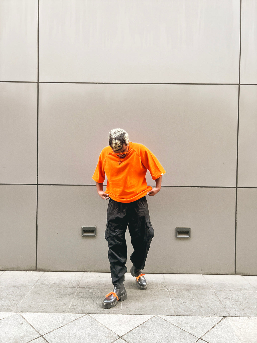 Saffron Essential Heavyweight Oversized T-Shirt