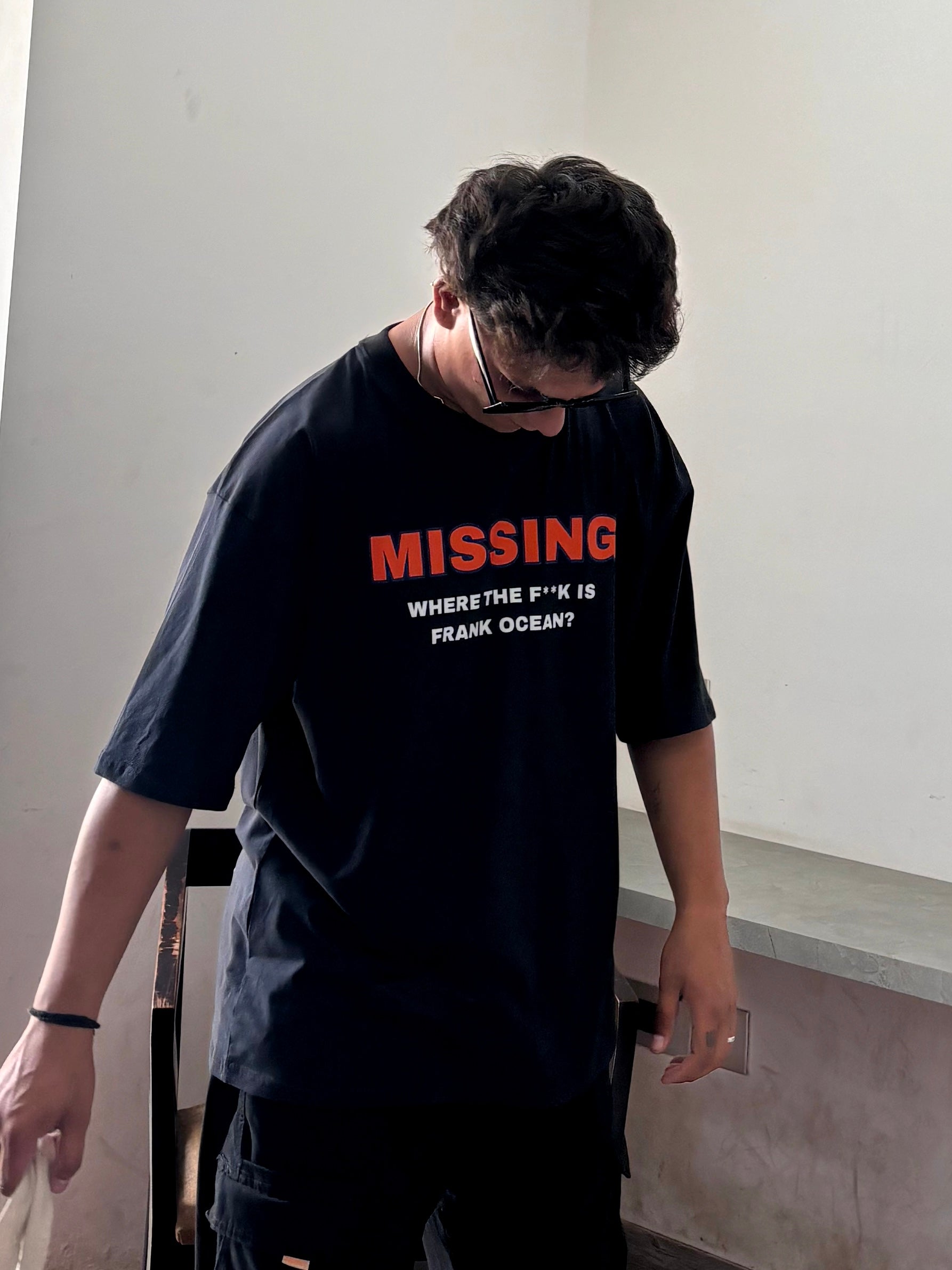 Frank Ocean Missing Oversize T-shirt