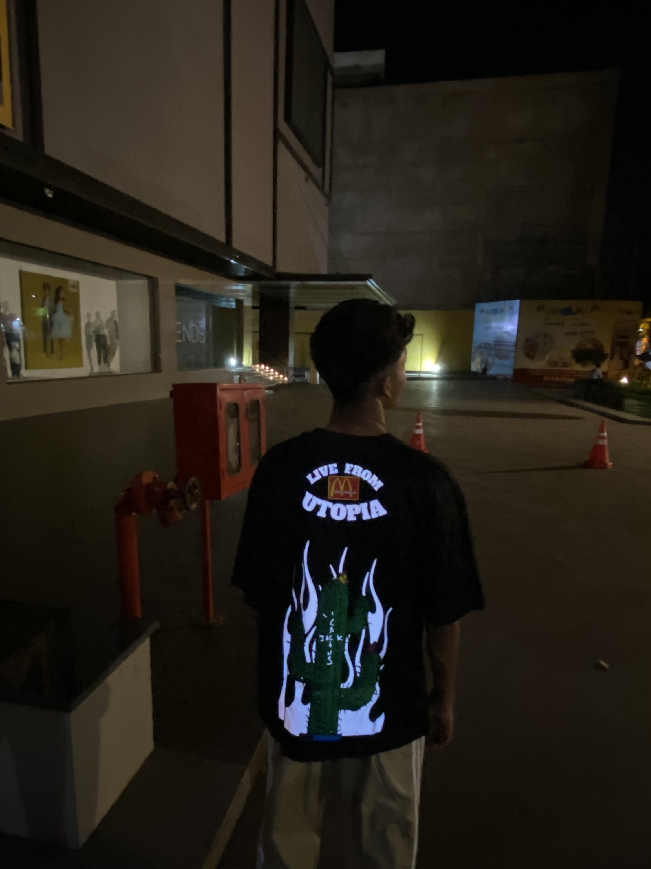 Travis Scott : Live From Utopia Oversize Unisex T-shirt