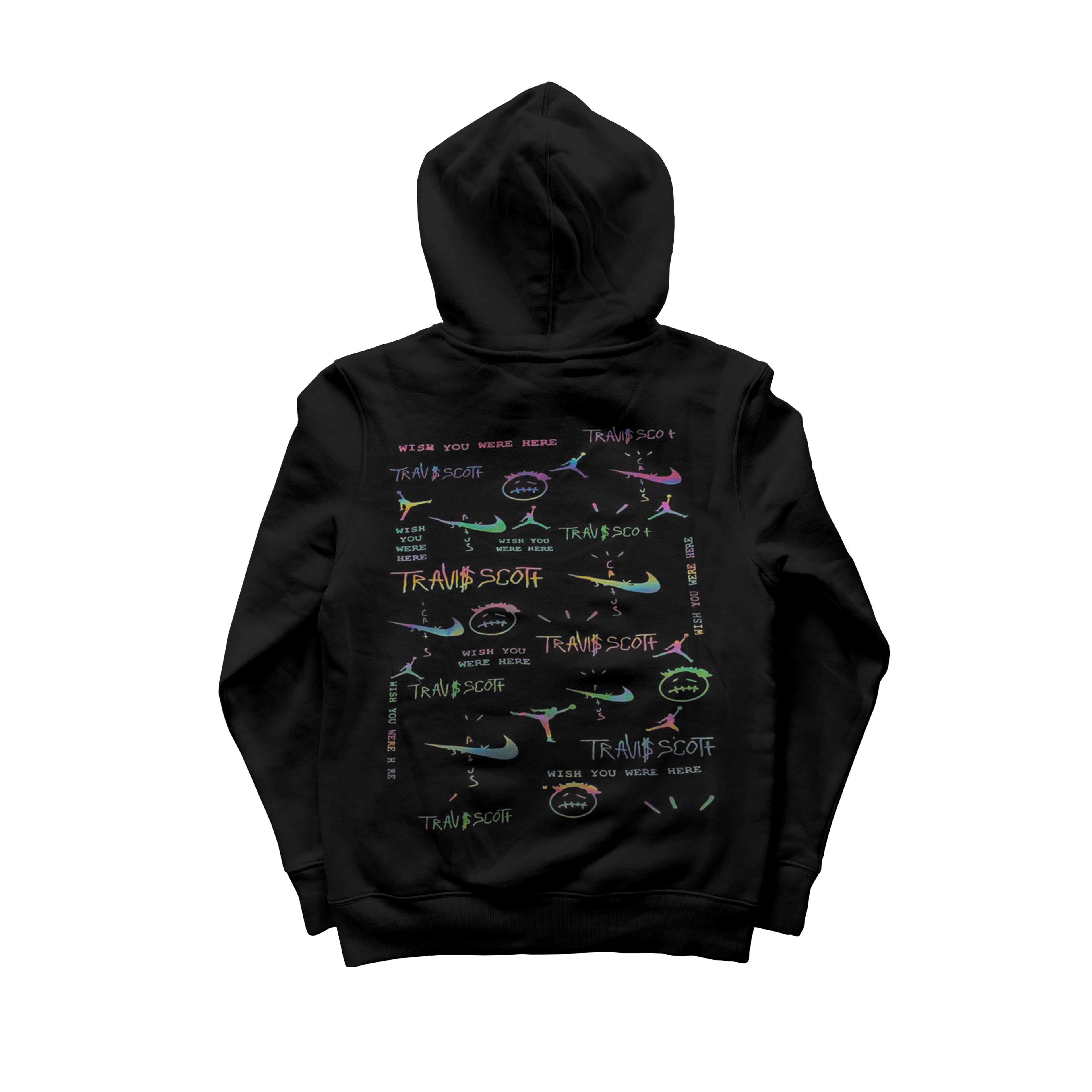 Travis Scott Cactus Jack Rainbow Reflective Hoodie