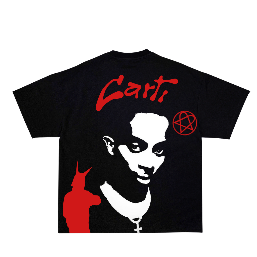 Playboi Carti All Red Oversized Tshirt