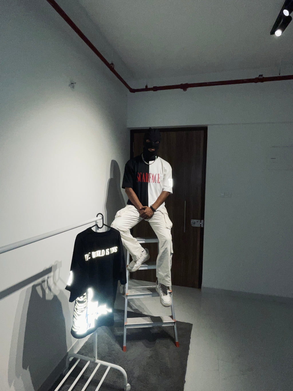 Scarface Reflective Oversize T-shirt