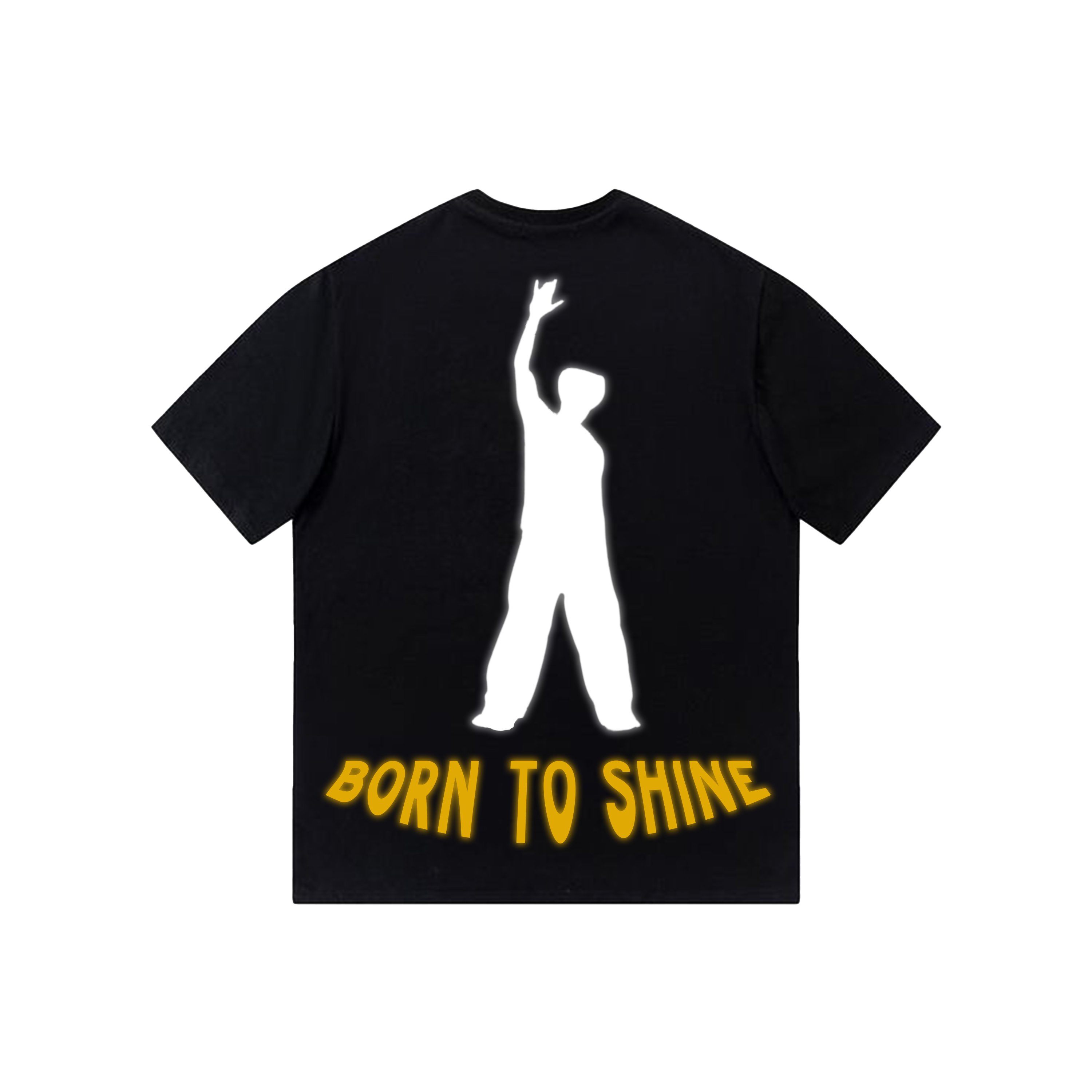 Born To Shine Diljit Dosanjh Reflective Oversize T-Shirt