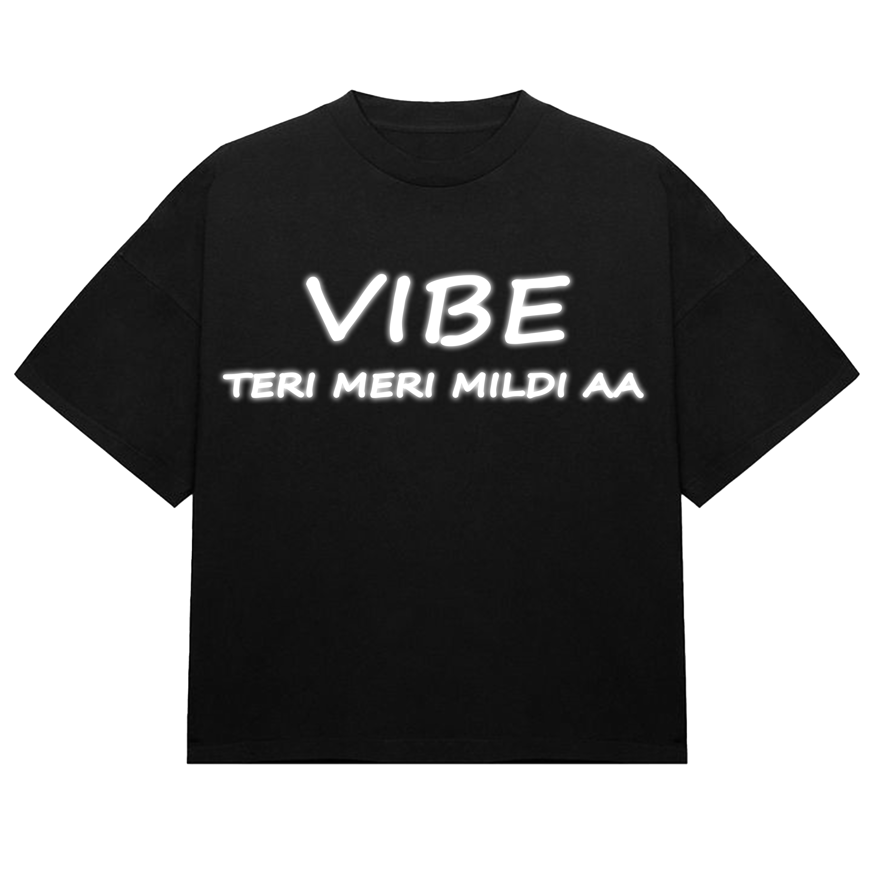 Diljit Dosanjh Vibe Oversize Reflective T-shirt